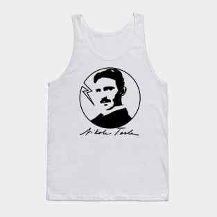 Nikola Tesla - 20th Century Icon Tank Top